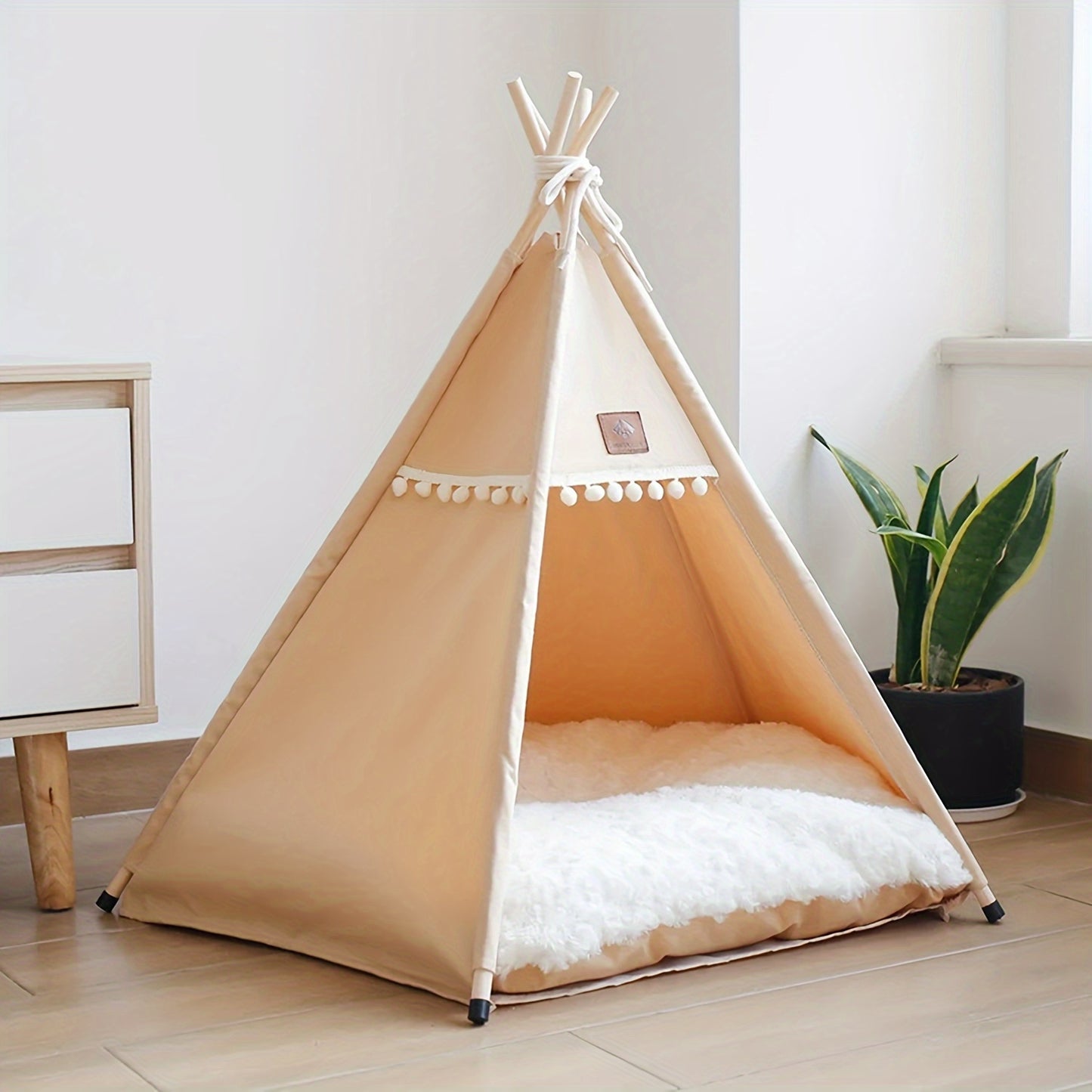 Stijlvolle Katten Tipi Tent – Comfort en Bescherming voor je Kat