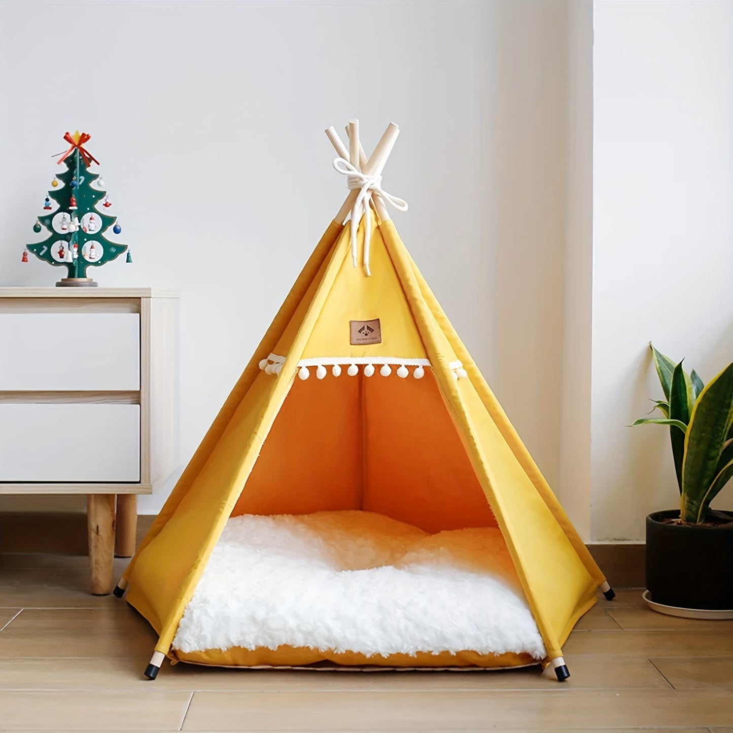 Stijlvolle Katten Tipi Tent – Comfort en Bescherming voor je Kat