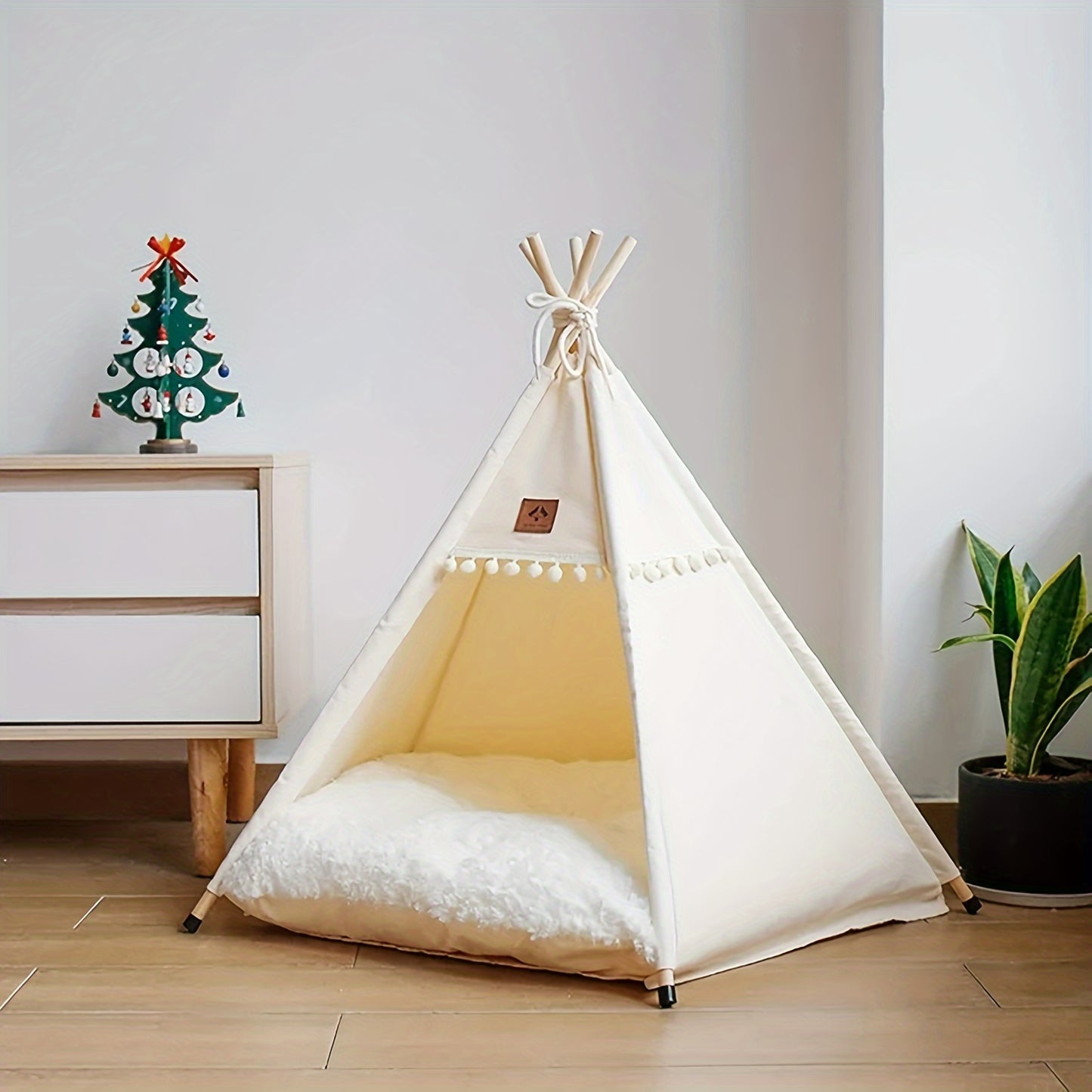 Stijlvolle Katten Tipi Tent – Comfort en Bescherming voor je Kat