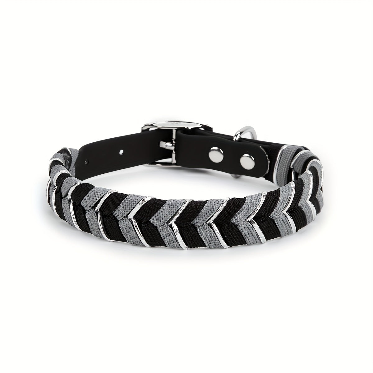 Gevlochten Hondenhalsband – Stijl en Duurzaamheid in Één