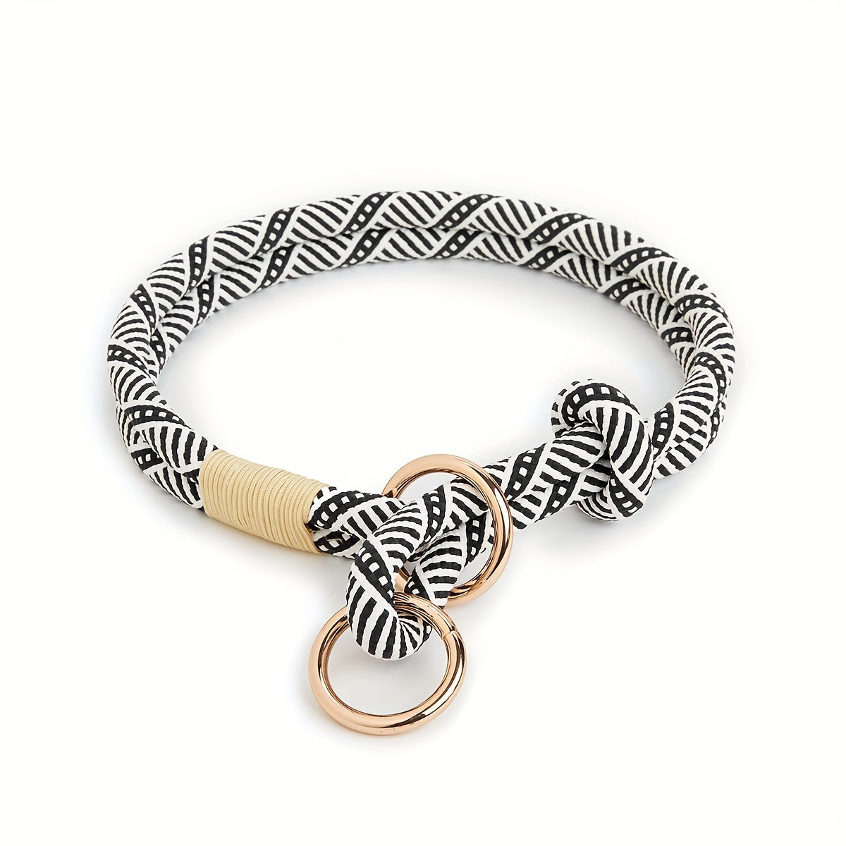 Stijlvolle Verstelbare Handgemaakte Hondenhalsband – Luxe & Comfort in Één!