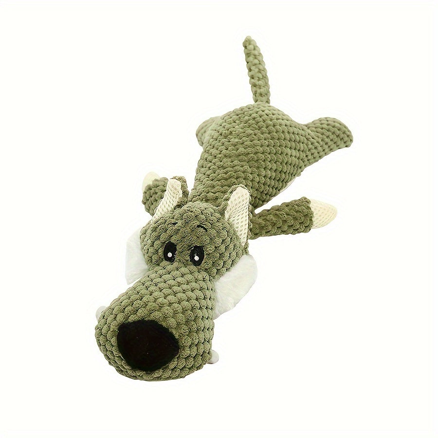 Hondenknuffel XL – De ultieme speeltijd met een leeuw, wolf of olifant!