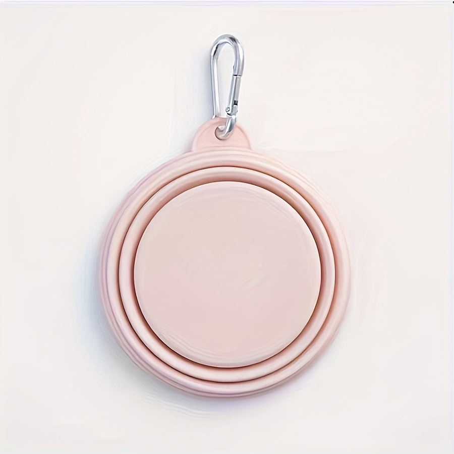 Pastel Silicone Opvouwbare Voer- en Drinkbak – Handig, Compact en Stijlvol!