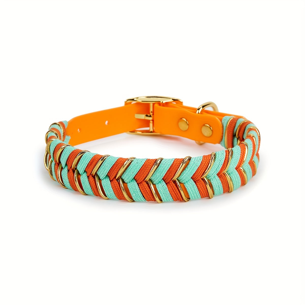Gevlochten Hondenhalsband – Stijl en Duurzaamheid in Één