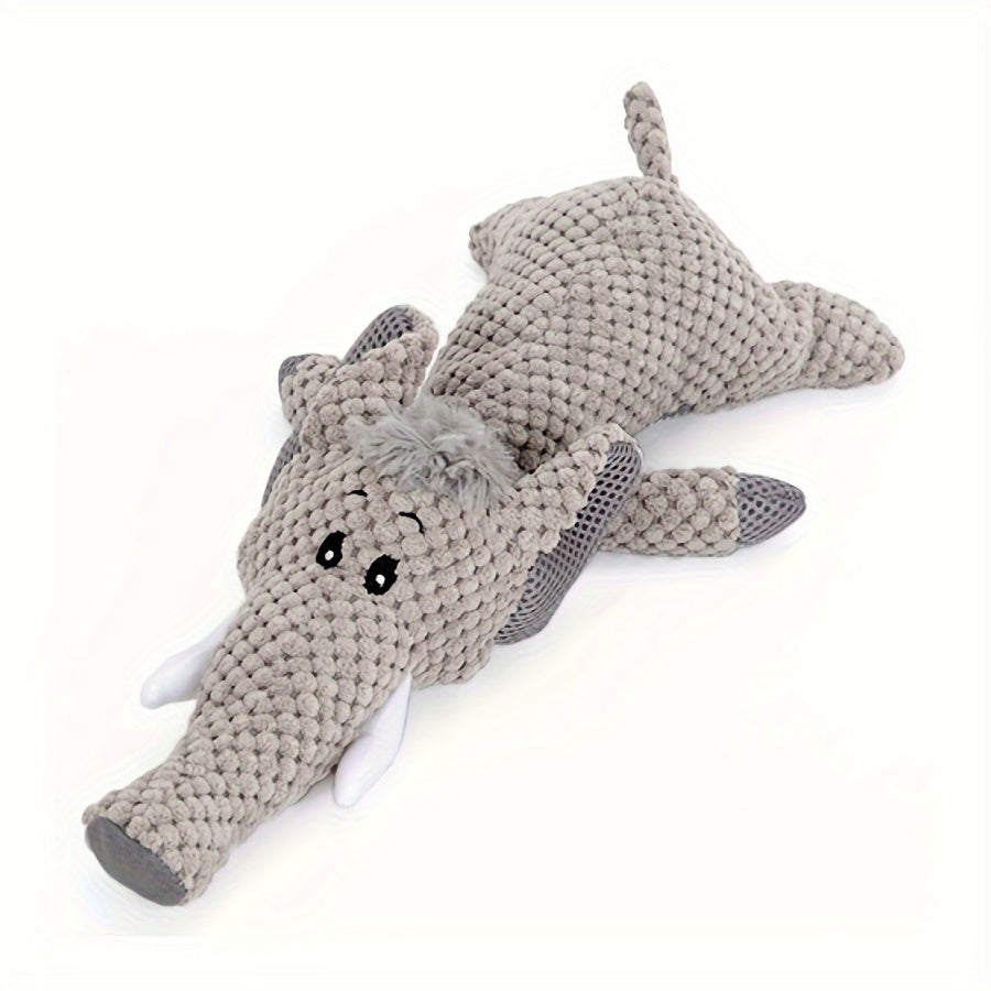 Hondenknuffel XL – De ultieme speeltijd met een leeuw, wolf of olifant!
