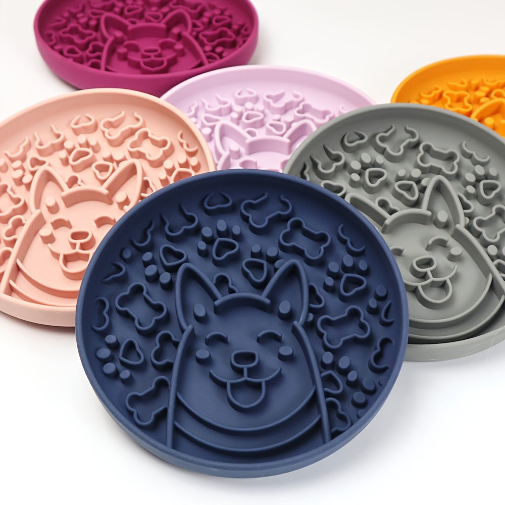 Blije Hond Silicone Slow Feeder – Vrolijk en Fun Voor Je Hond!