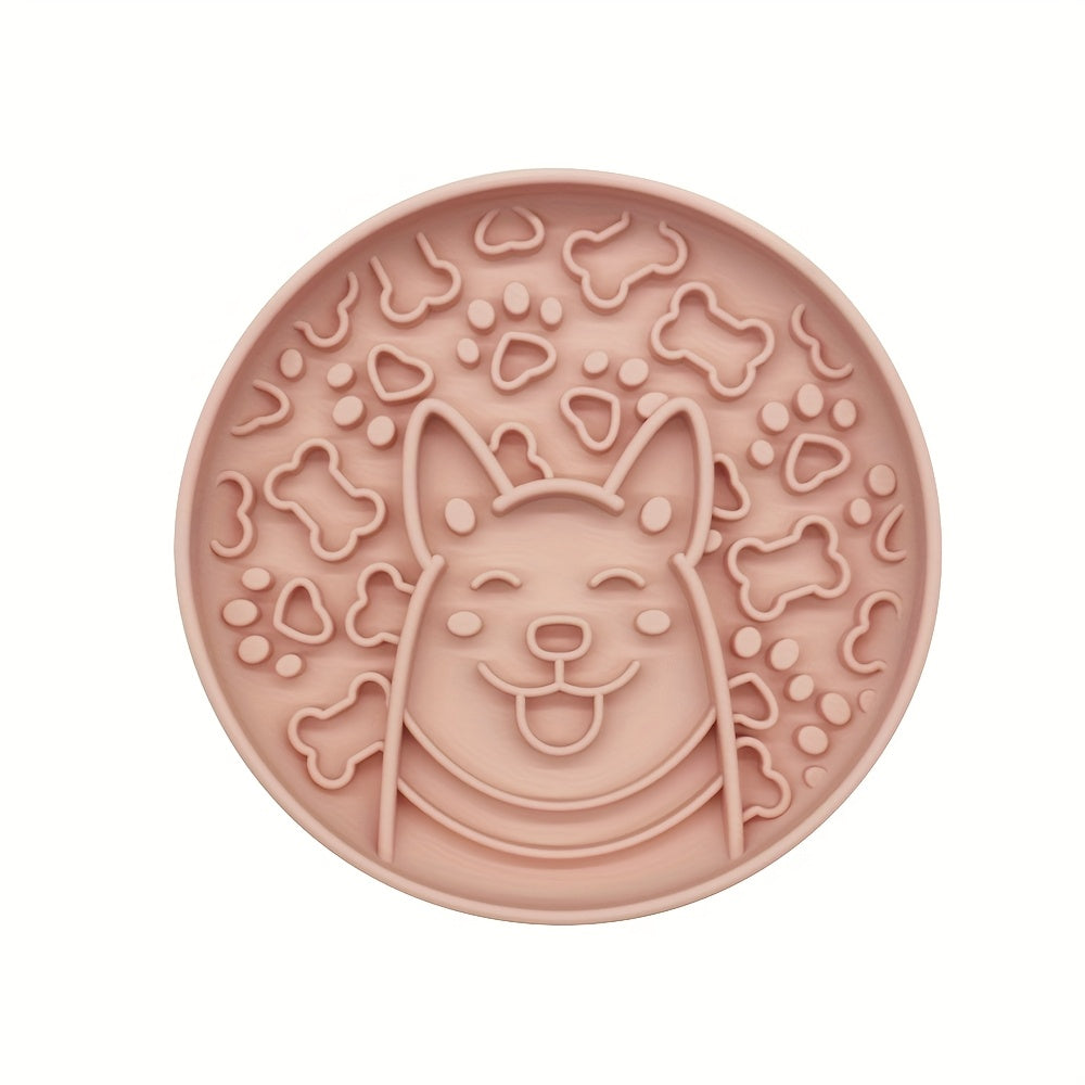 Blije Hond Silicone Slow Feeder – Vrolijk en Fun Voor Je Hond!