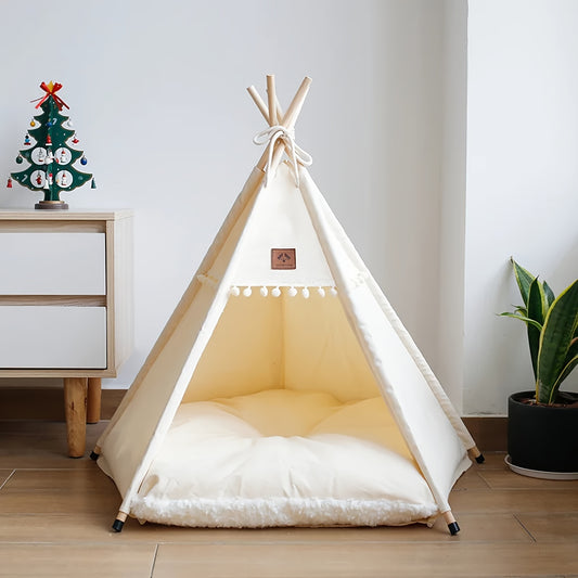 Stijlvolle Katten Tipi Tent – Comfort en Bescherming voor je Kat