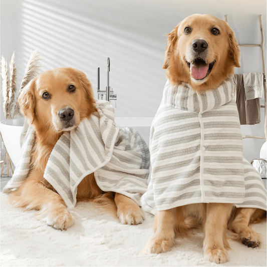 Sneldrogende Hondenbadjas – Houd je hond droog en comfortabel