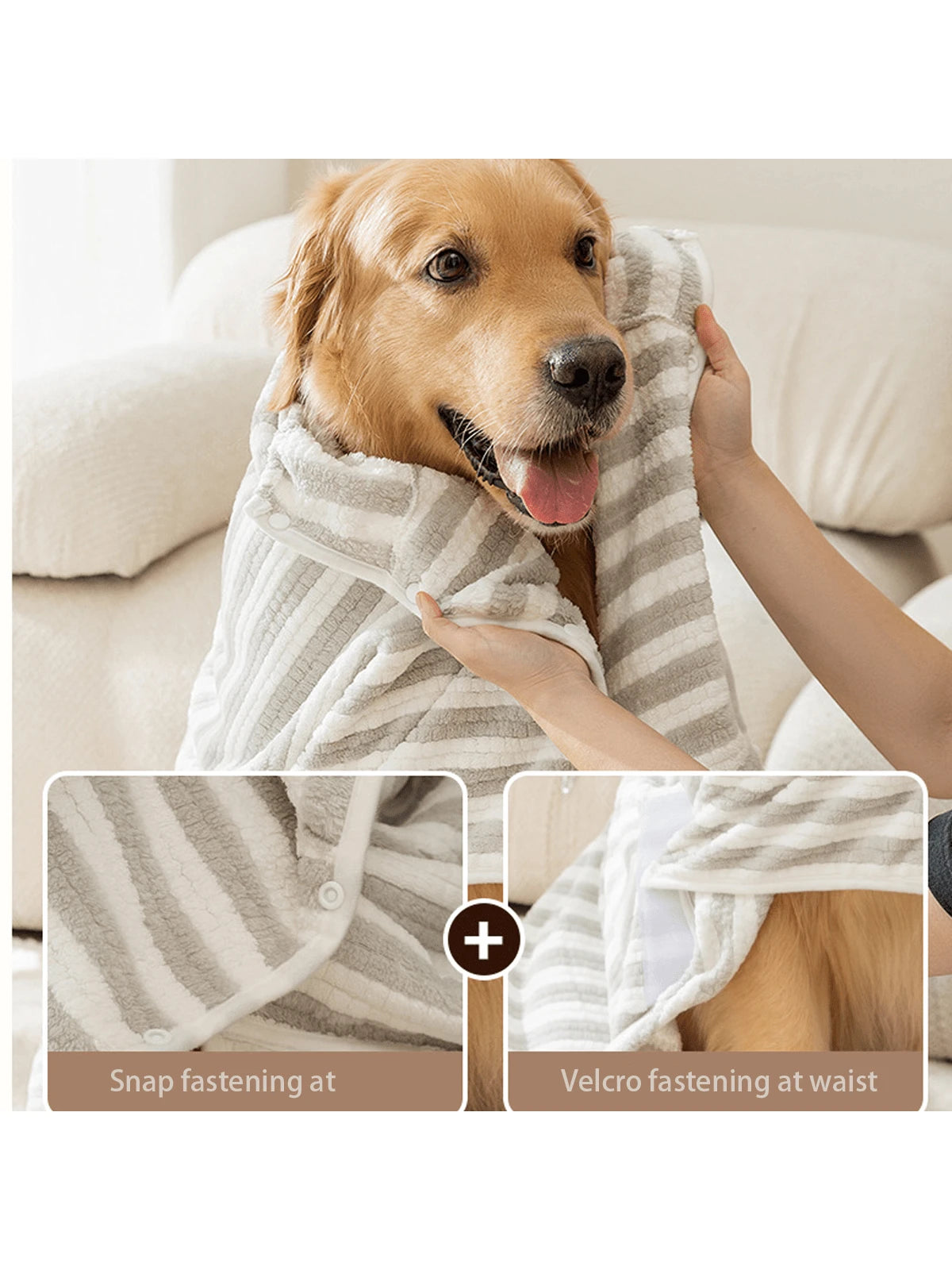 Sneldrogende Hondenbadjas – Houd je hond droog en comfortabel