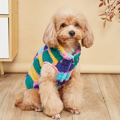 Lieve Kleurrijke Honden Trui – De Perfecte Mix van Comfort en Stijl!