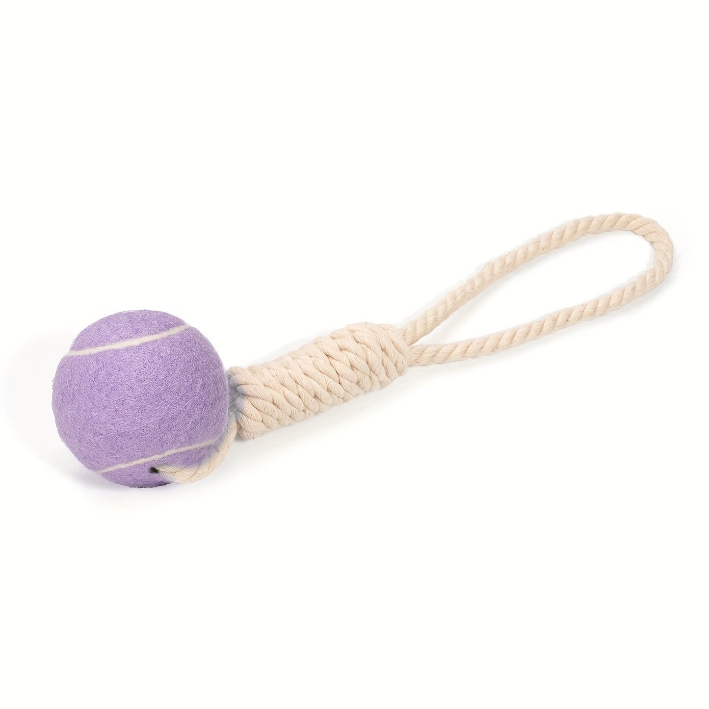Pastel Bal met Touw – Het Speelgoed waar je Hond van Houdt!