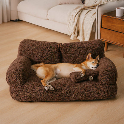 Luxe Hondenbank & Bed in 1 – Stijlvol Comfort voor Jouw Trouwe Vriend!