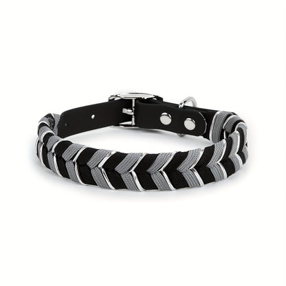 Gevlochten Hondenhalsband – Stijl en Duurzaamheid in Één