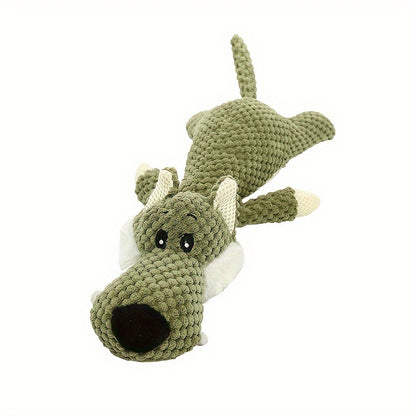 Hondenknuffel XL – De ultieme speeltijd met een leeuw, wolf of olifant!