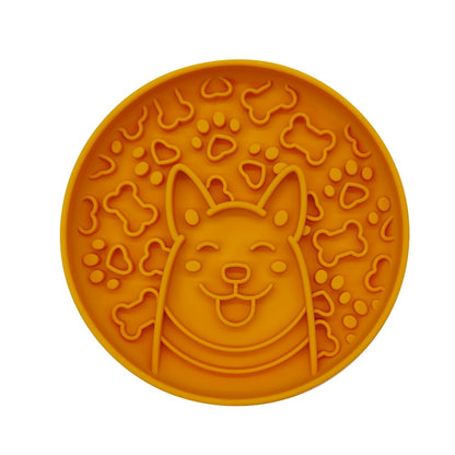 Blije Hond Silicone Slow Feeder – Vrolijk en Fun Voor Je Hond!