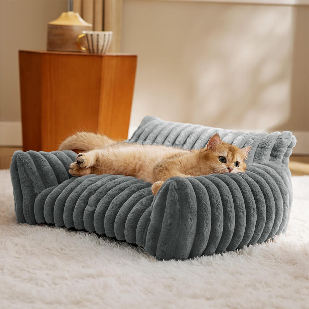 Luxe Kattenbank & Bed in 1 – Stijlvol Comfort voor Jouw Kat!