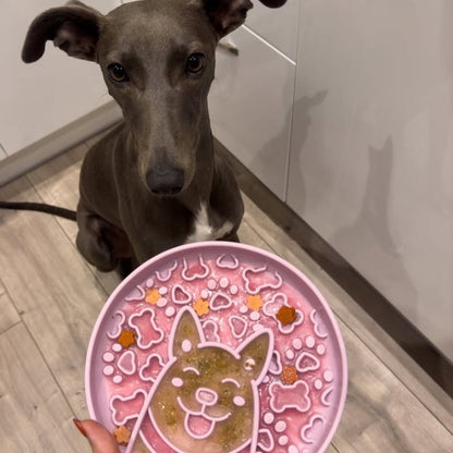 Blije Hond Silicone Slow Feeder – Vrolijk en Fun Voor Je Hond!