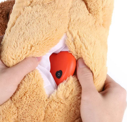 Hondenspeelgoed met Hartslag – Rustgevend en Comfortabel Gevoel voor Honden of Puppy's