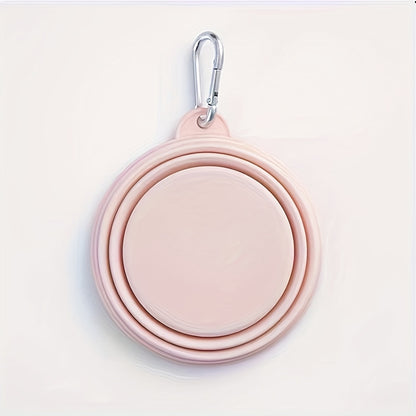 Pastel Silicone Opvouwbare Voer- en Drinkbak – Handig, Compact en Stijlvol!