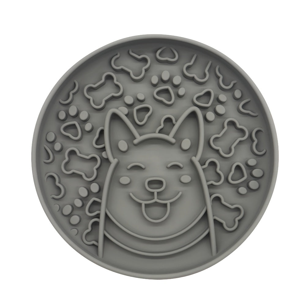 Blije Hond Silicone Slow Feeder – Vrolijk en Fun Voor Je Hond!