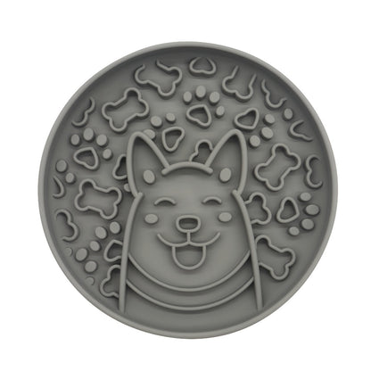 Blije Hond Silicone Slow Feeder – Vrolijk en Fun Voor Je Hond!