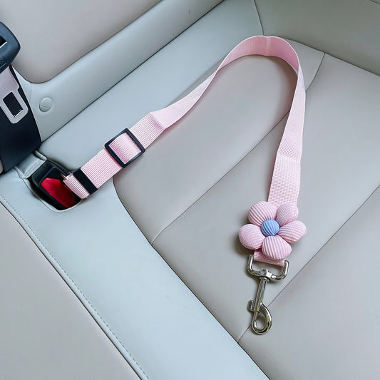 Verstelbare Huisdier Auto Veiligheidsgordel met Design - Veiligheid en Comfort voor je Huisdier