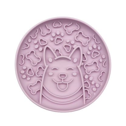 Blije Hond Silicone Slow Feeder – Vrolijk en Fun Voor Je Hond!