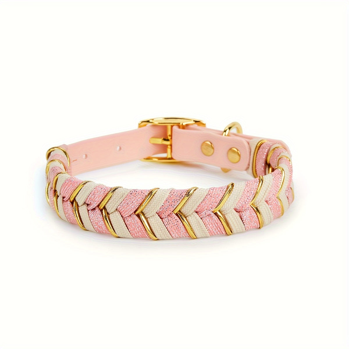 Gevlochten Hondenhalsband – Stijl en Duurzaamheid in Één