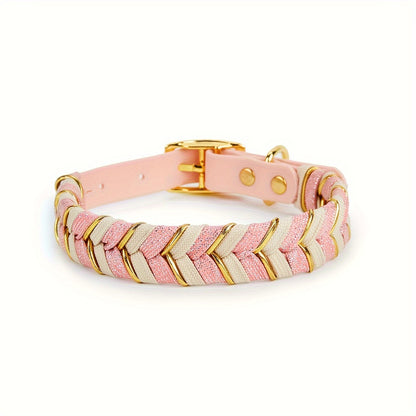 Gevlochten Hondenhalsband – Stijl en Duurzaamheid in Één