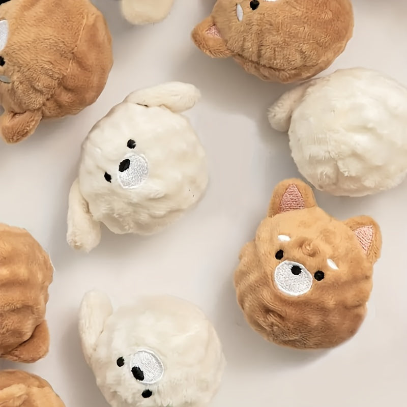 Schattig Piepend Hondenspeelgoed in de Vorm van Hondjes – Perfect voor Kleine Honden!