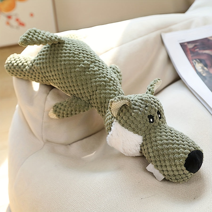 Hondenknuffel XL – De ultieme speeltijd met een leeuw, wolf of olifant!